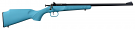 Crickett 22LR Youth Rifle Blue Synthetic Stock