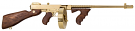 Thompson 1927A1 Deluxe Titanium Gold Tommy Gun 45 ACP Carbine Thompson 1927A1 Deluxe Titanium Gold Tommy Gun 45 ACP Carbine