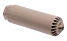 Huxwrx Flow 6K Rifle Suppressor Suppressor - FDE