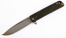 Medford M-48 S45VN Tumbled Blade Green Folding Knife 