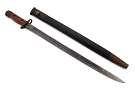 Australian Pattern 1907 Bayonet For SMLE By Wilkinson, Mangrovite Scabbard - Vintage Bayonet