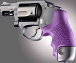 Hogue Purple Finger Groove Cobblestone Grips For Smith & Wesson J Frame Hogue Purple Finger Groove Cobblestone Grips For Smith & Wesson J Frame