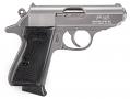 Walther PPK/S 380 ACP Pistol Stainless Steel Walther PPK/S 380 ACP Pistol Stainless Steel