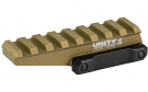 Unity Tactical FAST Flat Dark Earth Red Dot Riser 2.26" Height