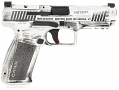 Century International Arms Canik Mete SFT 9mm Pistol with Distressed White Cerakote Century International Arms Canik Mete SFT 9mm Pistol with Distressed White Cerakote