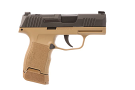 Sig Sauer P365 Flat Dark Earth Tac Pac 9mm Micro Pistol with Three Magazines and Holster Sig Sauer P365 Flat Dark Earth Tac Pac 9mm Micro Pistol with Three Magazines and Holster