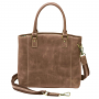 Gun Tote'N Mama Distressed Buffalo Leather Town Tote Gun Tote'N Mama Distressed Buffalo Leather Town Tote