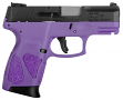 Taurus G2C 9mm Pistol Dark Purple and Black Taurus G2C 9mm Pistol Dark Purple and Black
