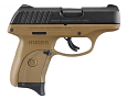 Ruger EC9s 9mm Pistol with Flat Dark Earth Frame