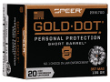 Speer Gold Dot 357 Magnum 135 Grain Hollow Point, Short Barrel, 20 Rounds Speer Gold Dot 357 Magnum 135 Grain Hollow Point, Short Barrel, 20 Rounds