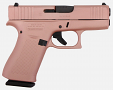 Glock 43X Rose Gold 9mm Pistol