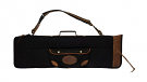 Browning Lona Canvas/Leather Over/Under Takedown Case, Black/Brown Browning Lona Canvas/Leather Over/Under Takedown Case, Black/Brown