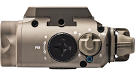 Surefire XVL2-IRC 400 Lumen LED Weapon Light and Green Laser and Infrared Laser and Illuminator with Tan Housing Surefire XVL2-IRC 400 Lumen LED Weapon Light and Green Laser and Infrared Laser and Illuminator with Tan Housing