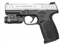 Smith & Wesson SD9VE 9mm with Pistol Crimson Trace Rail Master Tactical Light Smith & Wesson SD9VE 9mm with Pistol Crimson Trace Rail Master Tactical Light