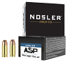 Nosler ASP 9mm Luger 124 Grain Jacketed Hollow Point Ammo - 20 Rounds