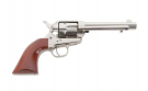 Uberti 1873 Cattleman Nickel 45 Long Colt Revolver 5.5" Barrel