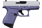 Glock 43 Apollo Custom Cerakote Orchid and Silver 9mm Pistol Glock 43 Apollo Custom Cerakote Orchid and Silver 9mm Pistol