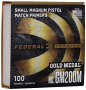 Federal Gold Medal Match GM200M Small Magnum Pistol Primers, 100 Count (STORE PICK UP ONLY)