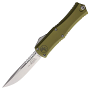 Microtech Hera II Mini S/E Standard Stonewash OTF Knife - OD Green Microtech Hera II Mini S/E Standard Stonewash OTF Knife - OD Green