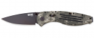 SOG Aegis Folding Knife Clip Point Tini Digital Camo Grip