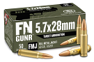 Federal Gunr 5.7mmX28mm 40 Grain Full Metal Jacket Ammunition 50 Rounds