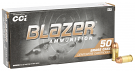 CCI Blazer 380 ACP 95 Grain Full Metal Jacket Ammunition 50 Rounds CCI Blazer 380 ACP 95 Grain Full Metal Jacket Ammunition 50 Rounds