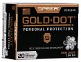 Speer Gold Dot 9mm 124 Grain Hollow Point, 20 Rounds Speer Gold Dot 9mm 124 Grain Hollow Point, 20 Rounds