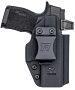Rounded Gear Universal Kydex IWB Black Kydex Micro Belt Clip Holster 
