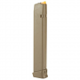 Glock Factory Extended Magazine 9mm 33 Round Flat Dark Earth Glock Factory Extended Magazine 9mm 33 Round Flat Dark Earth