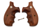 Smith & Wesson Factory Original N Frame Round Butt Wood Grips - Vintage Grips Smith & Wesson Factory Original N Frame Round Butt Wood Grips - Vintage Grips