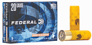 Federal Power Shok 20 Ga 2.75" 3/4 oz Lead Rifled Slug Ammo 5 Rounds Federal Power Shok 20 Ga 2.75" 3/4 oz Lead Rifled Slug Ammo 5 Rounds