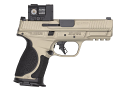 Smith & Wesson M&P 9 Metal M2.0 Spec VI 9mm Pistol Bundle with Aimpoint Acro P-2 Red Dot - Champagne Smith & Wesson M&P 9 Metal M2.0 Spec VI 9mm Pistol Bundle with Aimpoint Acro P-2 Red Dot - Champagne