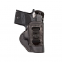 Tagua Gunleather Soft Black Leather Right Hand Inside Waist Band Holster for S&W J Frame/Ruger LCR/Bodyguard 38 Revolvers Tagua Gunleather Soft Black Leather Right Hand Inside Waist Band Holster for S&W J Frame/Ruger LCR/Bodyguard 38 Revolvers