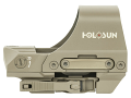 Holosun HS510C Reflex Sight 1x Selectable Red Reticle with Flat Dark Earth Finish Holosun HS510C Reflex Sight 1x Selectable Red Reticle with Flat Dark Earth Finish
