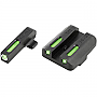 Truglo TFX Fiber Optic Tritium Night Sights for Springfield XD/XDm/XD-S