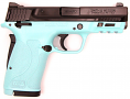 Smith & Wesson Shield EZ 380 Robin's Egg Blue Edition 380 ACP Pistol - Hyatt Custom