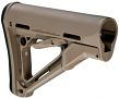 Magpul CTR Black AR-15 Stock FDE Milspec Buffer Tube Magpul CTR Black AR-15 Stock FDE Milspec Buffer Tube