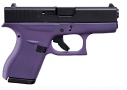 Glock 42 Apollo Custom Purple and Elite Black Cerakote 380 ACP Pistol Glock 42 Apollo Custom Purple and Elite Black Cerakote 380 ACP Pistol