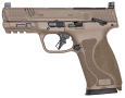 Smith & Wesson M&P 10mm M2.0 Optics Ready 10mm Compact Pistol with Thumb Safety - Backpacker Edition Smith & Wesson M&P 10mm M2.0 Optics Ready 10mm Compact Pistol with Thumb Safety - Backpacker Edition