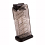 Elite Tactical Systems Glock 43 Extended Clear Magazine 9mm 12 Rounds Elite Tactical Systems Glock 43 Extended Clear Magazine 9mm 12 Rounds