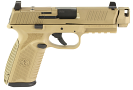 FN 510 MRD Comp 10mm Pistol with Flat Dark Earth Finish