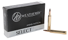 Weatherby Select 240 Weatherby Magnum 100 Grain Ammo 20 Rounds Weatherby Select 240 Weatherby Magnum 100 Grain Ammo 20 Rounds