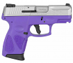 Taurus G2C 9mm Pistol Dark Purple and Stainless Taurus G2C 9mm Pistol Dark Purple and Stainless