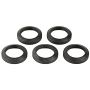 ATI Outdoors AR-15 Crush Washer 5 Pack, 1/2"-28 Threads, Black Oxide Finish