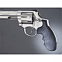 Hogue Rubber Finger Groove Grips For Smith & Wesson K and L Frame Round Butt Hogue Rubber Finger Groove Grips For Smith & Wesson K and L Frame Round Butt