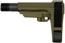 SB Tactical SBA3X AR Pistol Arm Brace OD Green- Does Not Include Buffer Tube SB Tactical SBA3X AR Pistol Arm Brace OD Green- Does Not Include Buffer Tube