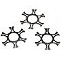 Ruger 45 ACP Moon Clips for Redhawk 3 Pack