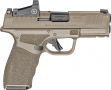 Springfield Armory Hellcat Pro OSP Optics Ready 9mm Pistol with Flat Dark Earth Finish and Crimson Trace CT-1500 Red Dot Sight Springfield Armory Hellcat Pro OSP Optics Ready 9mm Pistol with Flat Dark Earth Finish and Crimson Trace CT-1500 Red Dot Sight