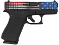 Glock 43X 9mm Pistol - Used in Good Condition with Box *American Flag Cerakote* Glock 43X 9mm Pistol - Used in Good Condition with Box *American Flag Cerakote*