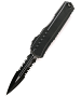 Microtech Cypher II D/E Partially Serrated OTF Knife Microtech Cypher II D/E Partially Serrated OTF Knife